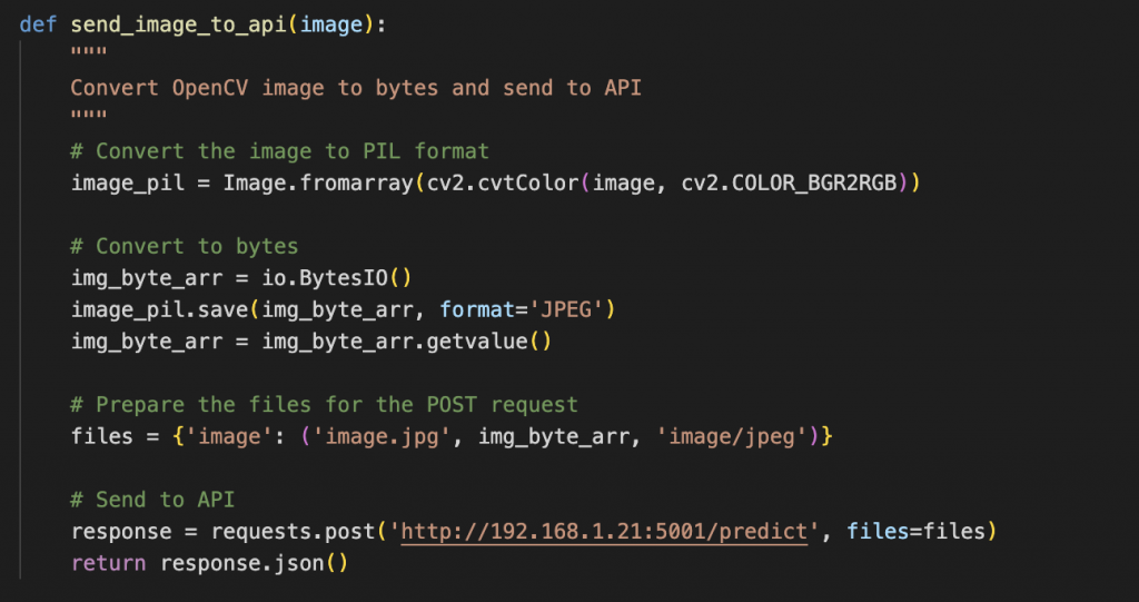 Using opencv to read from camera 